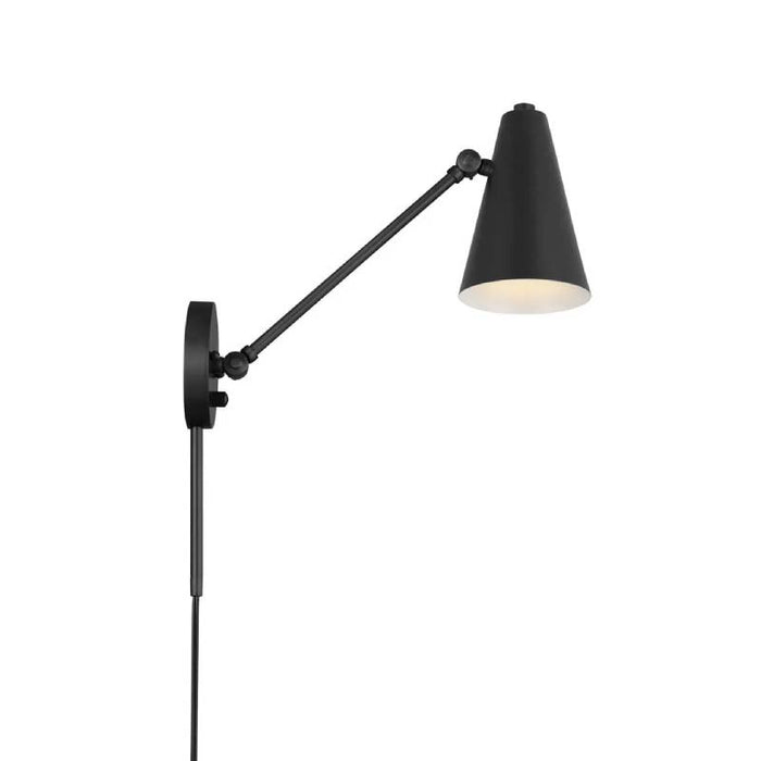Kichler 52485 Sylvia 1-lt 6" Wall Sconce-Black