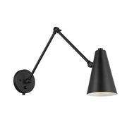 Kichler 52486 Sylvia 1-lt 6" Wall Sconce-Black