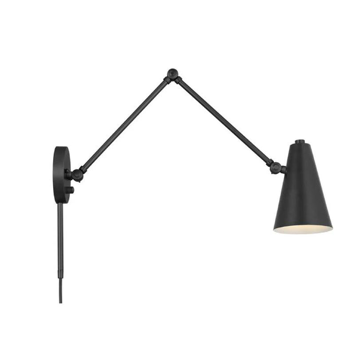 Kichler 52486 Sylvia 1-lt 6" Wall Sconce-Black