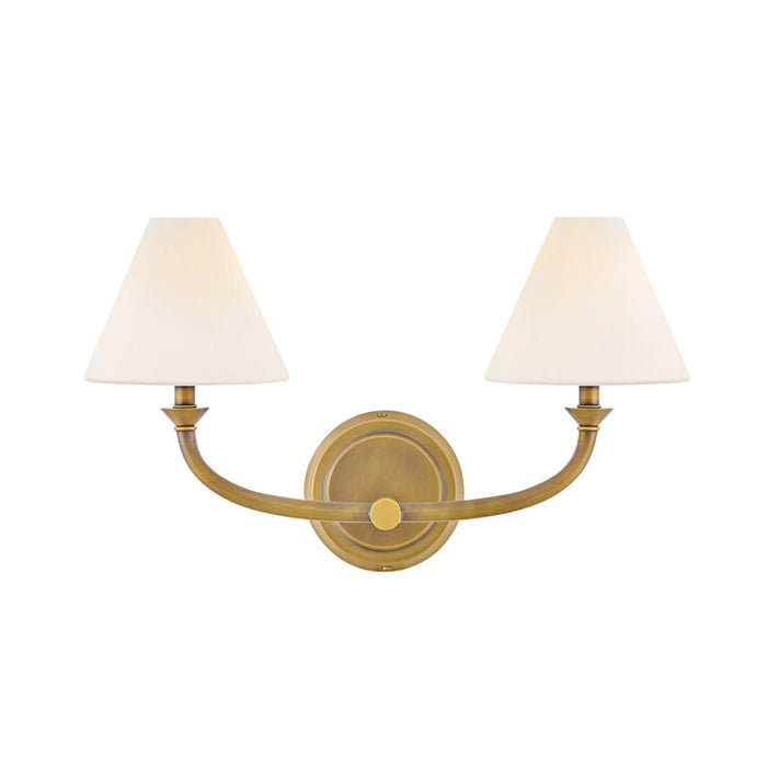 Hinkley 52492 Greta 2-lt 18" LED Vanity-Heritage Brass
