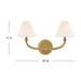 Hinkley 52492 Greta 2-lt 18" LED Vanity