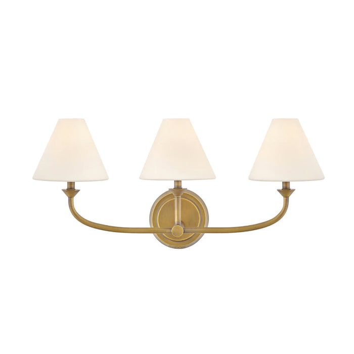 Hinkley 52493 Greta 3-lt 24" LED Vanity-Heritage Brass