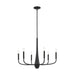Kichler 52525 Deela 6-lt 28" Chandelier-Black
