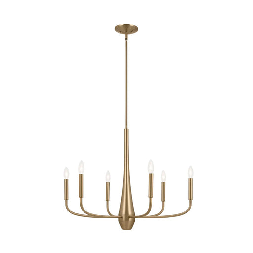 Kichler 52525 Deela 6-lt 28" Chandelier-Champagne Bronze