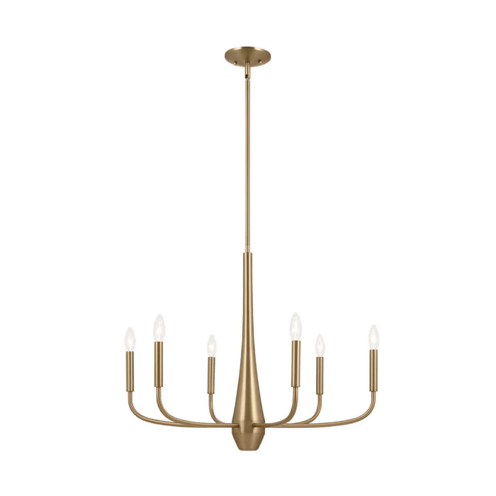 Kichler 52525 Deela 6-lt 28" Chandelier-Champagne Bronze