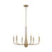 Kichler 52525 Deela 6-lt 28" Chandelier-Champagne Bronze
