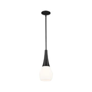 Kichler 52529 Deela 1-lt 7" Pendant - Black