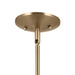 Kichler 52529 Deela 1-lt 7" Pendant - Champagne Bronze