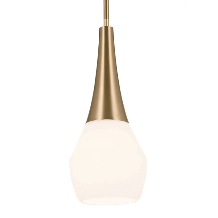 Kichler 52529 Deela 1-lt 7" Pendant - Champagne Bronze