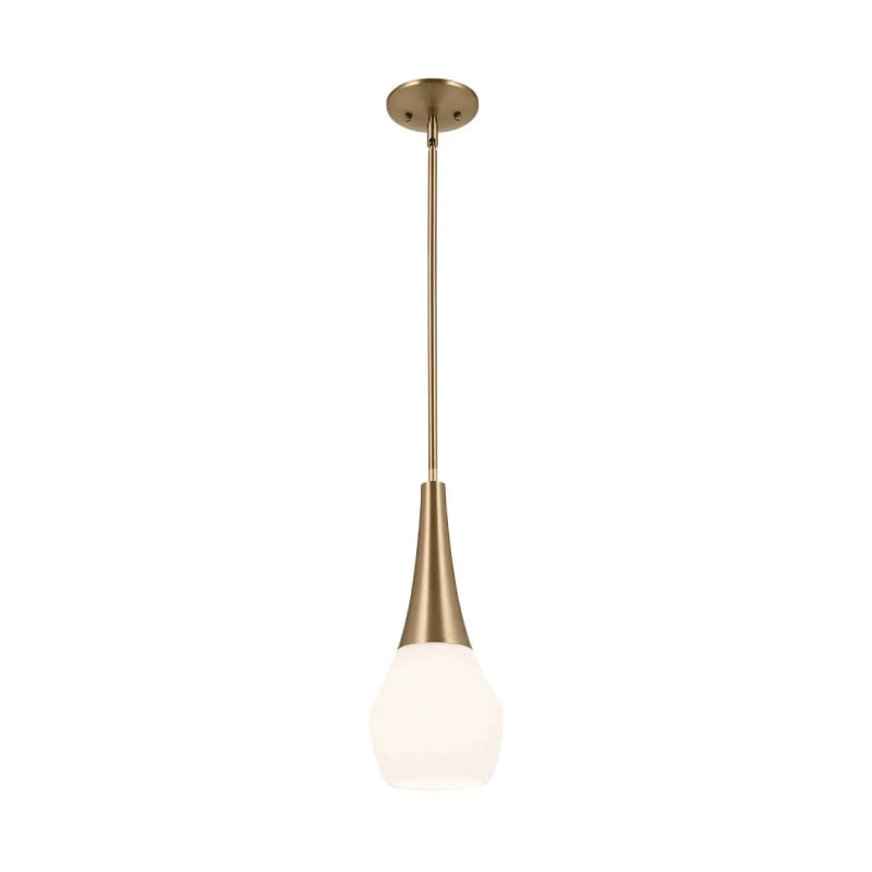 Kichler 52529 Deela 1-lt 7" Pendant -Champagne Bronze