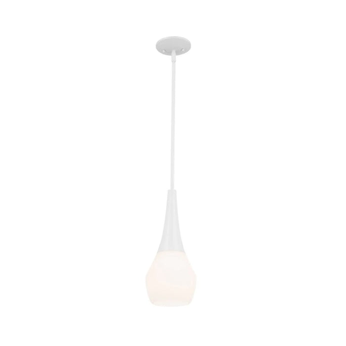 Kichler 52529 Deela 1-lt 7" Pendant - White