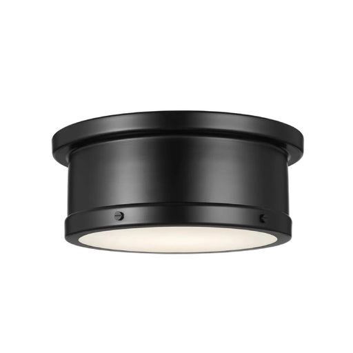 Kichler 52540 Serca 2-lt 14" Flush Mount-Black