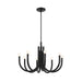 Kichler 52550 Odensa 8-lt 29" Chandelier-Black