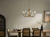 Kichler 52550 Odensa 8-lt 29" Chandelier