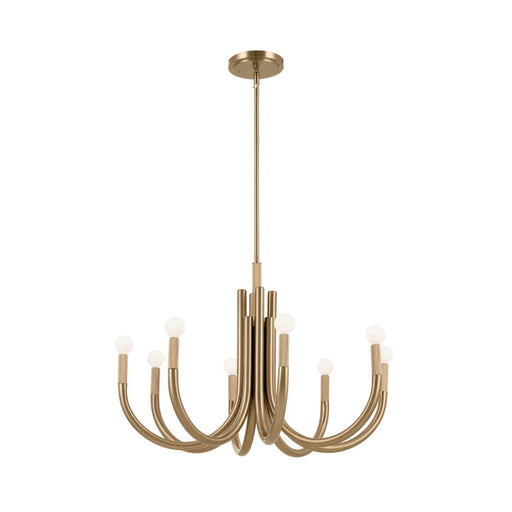 Kichler 52550 Odensa 8-lt 29" Chandelier-Champagne Bronze