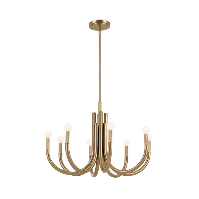 Kichler 52550 Odensa 8-lt 29" Chandelier-Champagne Bronze
