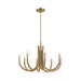 Kichler 52550 Odensa 8-lt 29" Chandelier-Champagne Bronze