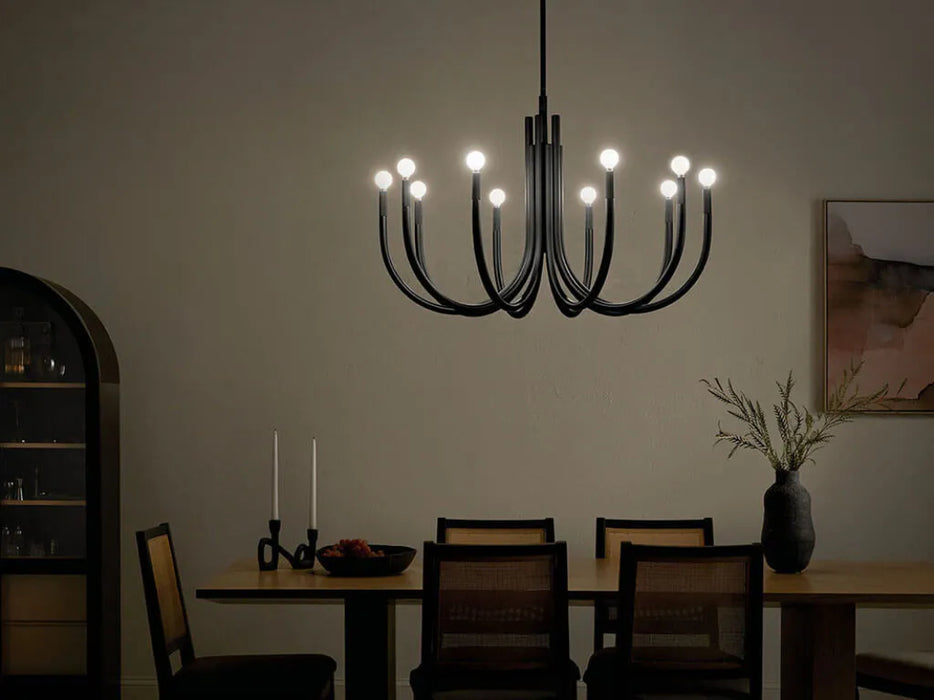 Kichler 52551 Odensa 10-lt 40" Chandelier