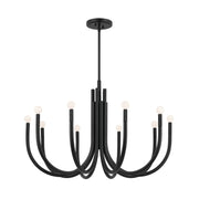 Kichler 52551 Odensa 10-lt 40" Chandelier-Black