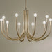 Kichler 52551 Odensa 10-lt 40" Chandelier