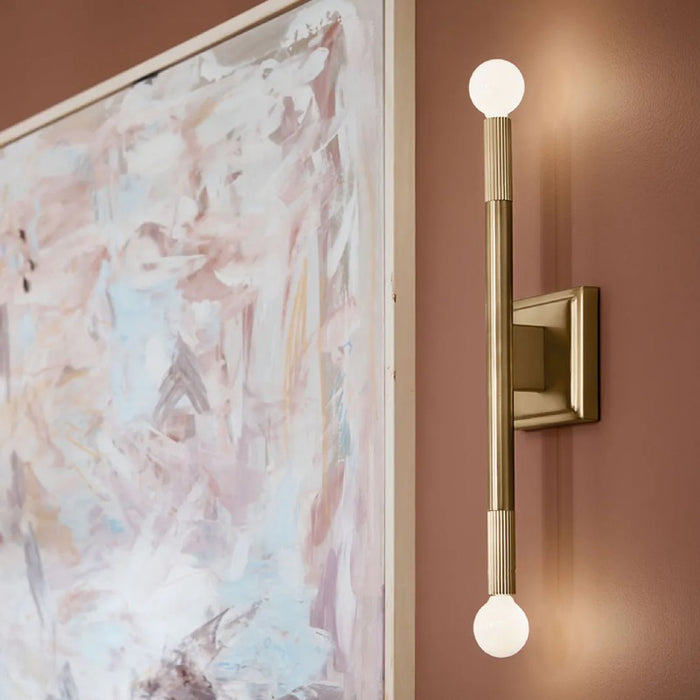 Kichler 52556 Odensa 2-lt 17" Tall Wall Sconce