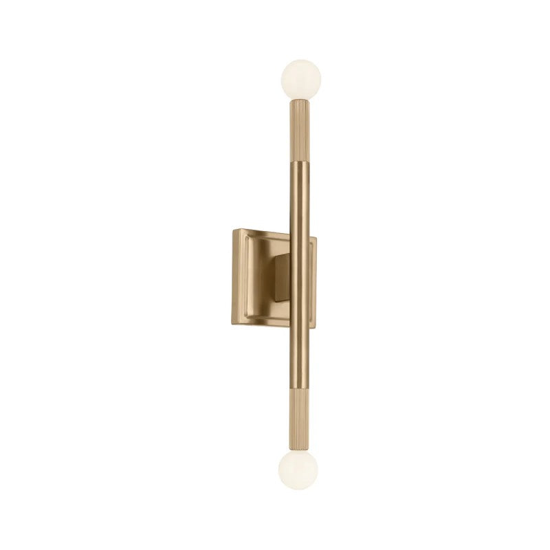 Kichler 52556 Odensa 2-lt 17" Tall Wall Sconce