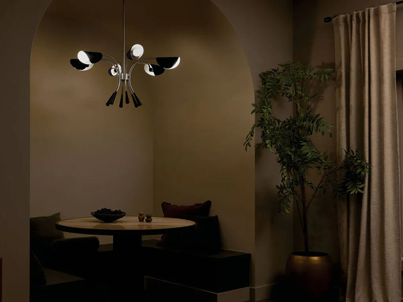 Kichler 52559 Arcus 6-lt 39" Chandelier