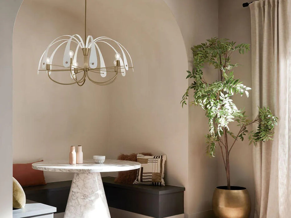 Kichler 52573 Petal 5-lt 43" Chandelier
