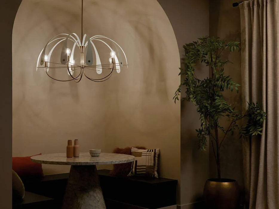 Kichler 52573 Petal 5-lt 43" Chandelier