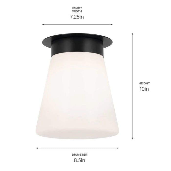 Kichler 52585 Albers 1-lt 9" Flush Mount