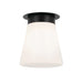 Kichler 52585 Albers 1-lt 9" Flush Mount-Black