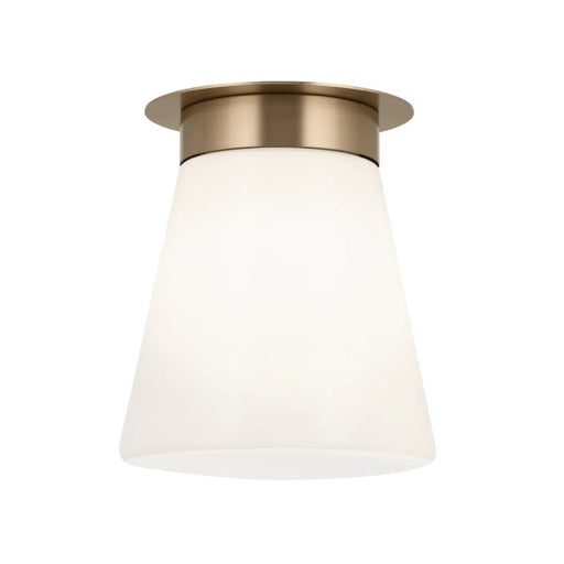 Kichler 52585 Albers 1-lt 9" Flush Mount-Champagne Bronze