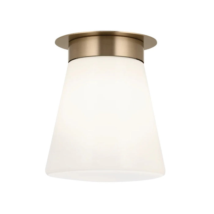 Kichler 52585 Albers 1-lt 9" Flush Mount-Champagne Bronze