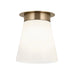 Kichler 52585 Albers 1-lt 9" Flush Mount-Champagne Bronze
