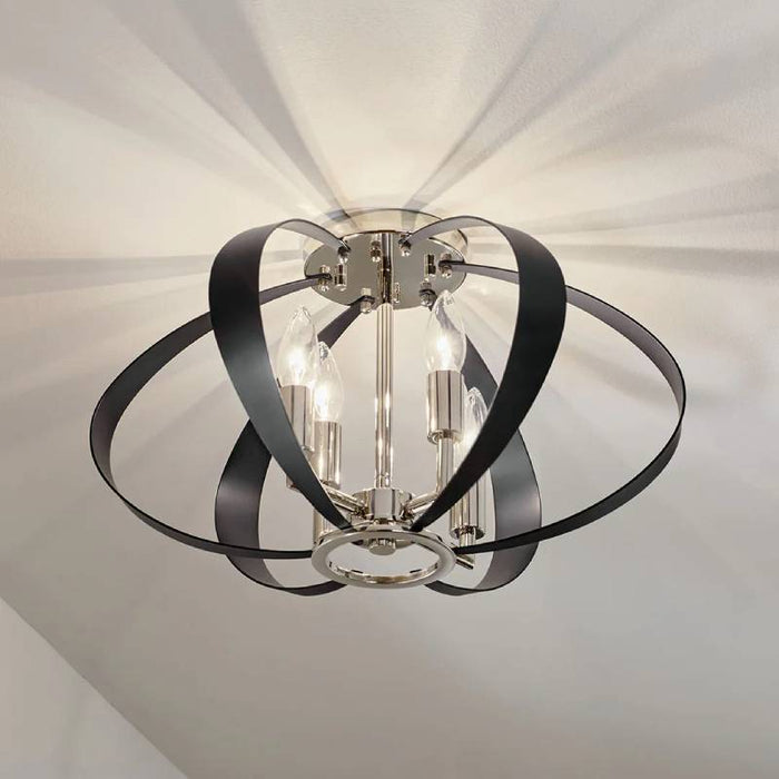 Kichler 52588 Cecil 4-lt 18" Flush Mount