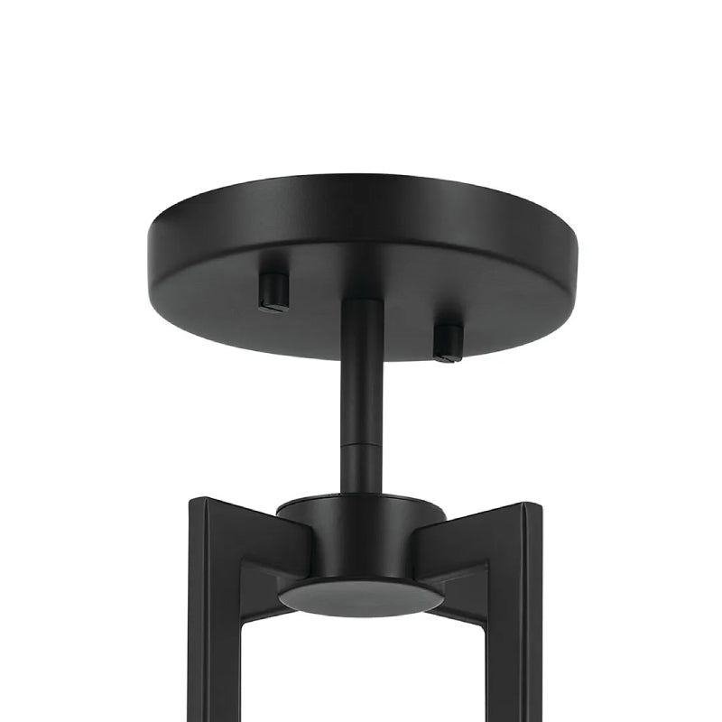 Kichler 52591 Malen 4-lt 16" Flush Mount-Black