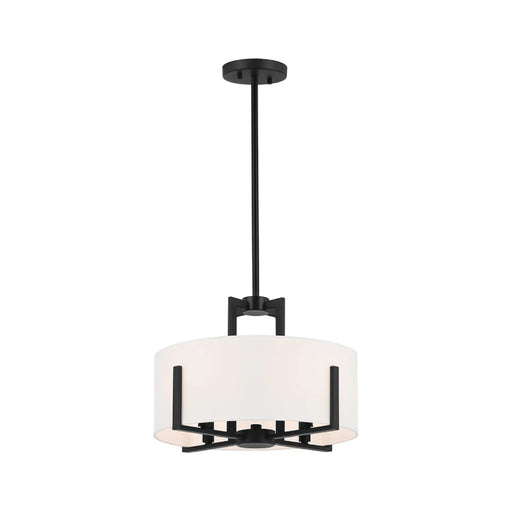 Kichler 52591 Malen 4-lt 16" Flush Mount-Black