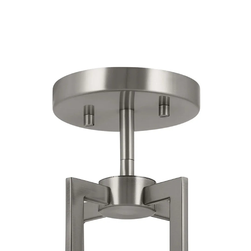 Kichler 52591 Malen 4-lt 16" Flush Mount-Classic Pewter