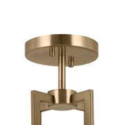 Kichler 52591 Malen 4-lt 16" Flush Mount-Champagne Bronze