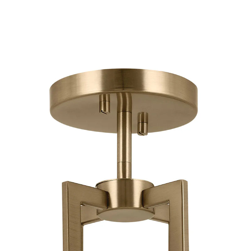 Kichler 52591 Malen 4-lt 16" Flush Mount-Champagne Bronze