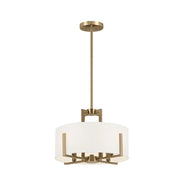 Kichler 52591 Malen 4-lt 16" Flush Mount-Champagne Bronze