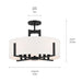 Kichler 52592 Malen 8-lt 20" Pendant