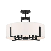 Kichler 52592 Malen 8-lt 20" Pendant-Black