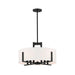 Kichler 52592 Malen 8-lt 20" Pendant-Black