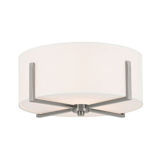 Kichler 52593 Malen 2-lt 16" Flush Mount-Classic Pewter