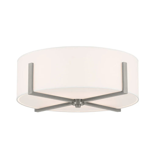 Kichler 52594 Malen 4-lt 20" Flush Mount-Classic Pewter