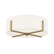 Kichler 52594 Malen 4-lt 20" Flush Mount-Champagne Bronze