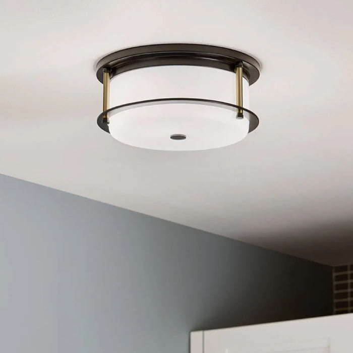 Kichler 52595 Brit 2-lt 12" Flush Mount