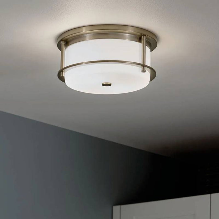 Kichler 52595 Brit 2-lt 12" Flush Mount