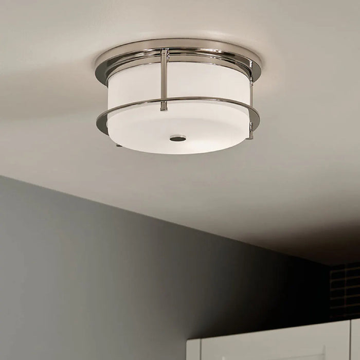 Kichler 52595 Brit 2-lt 12" Flush Mount